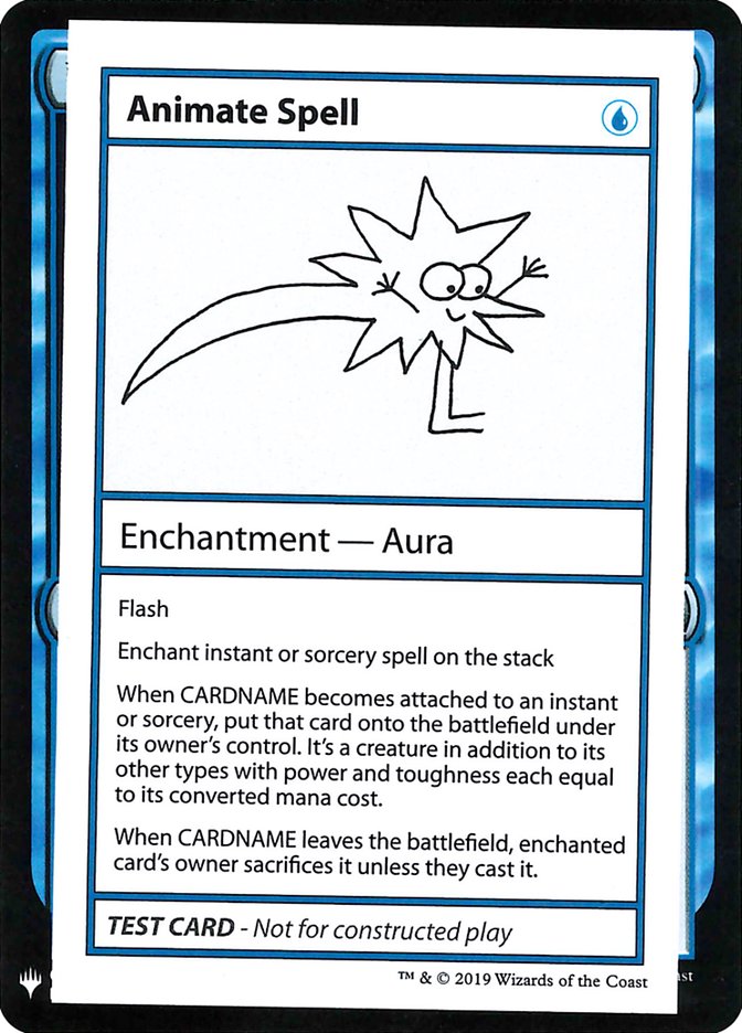 Animate Spell [Mystery Booster Playtest Cards] | Webway Games
