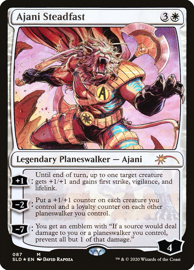 Ajani Steadfast [Secret Lair Drop Series] | Webway Games