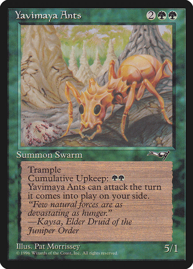 Yavimaya Ants [Alliances] | Webway Games