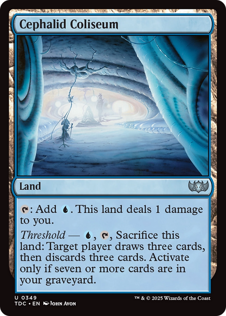 Cephalid Coliseum [Tarkir: Dragonstorm Commander] | Webway Games