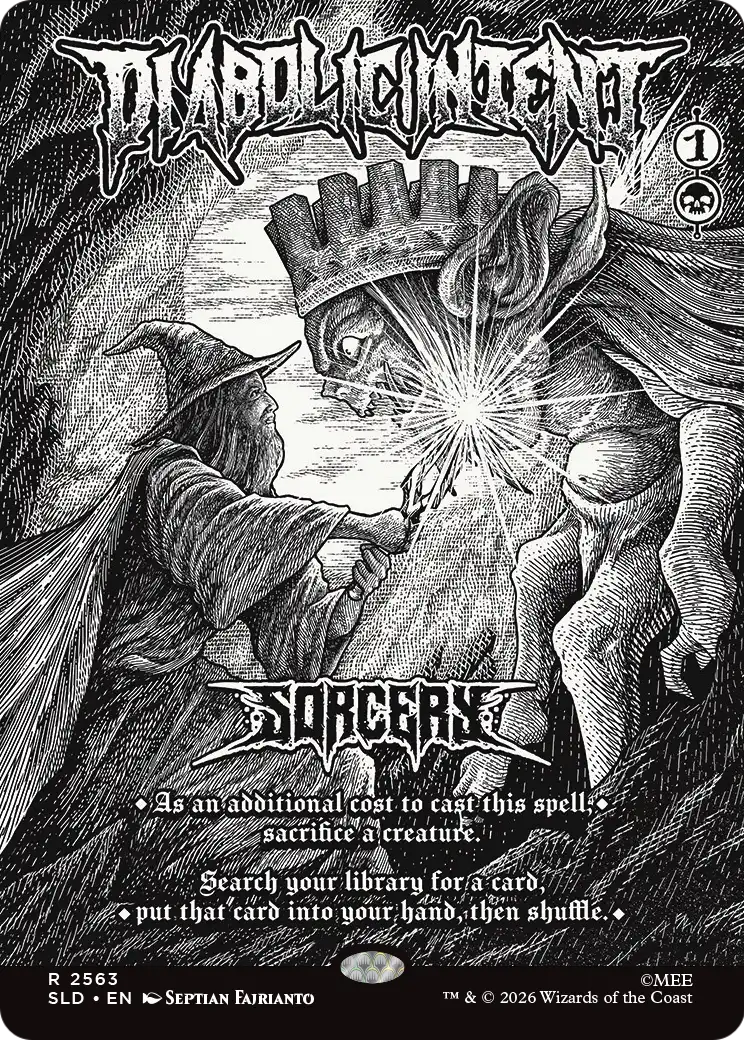 Diabolic Intent [Secret Lair Drop Series] | Webway Games