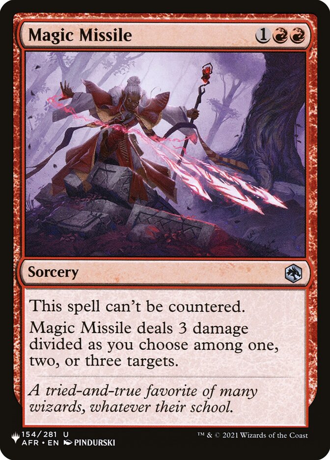 Magic Missile [The List] | Webway Games