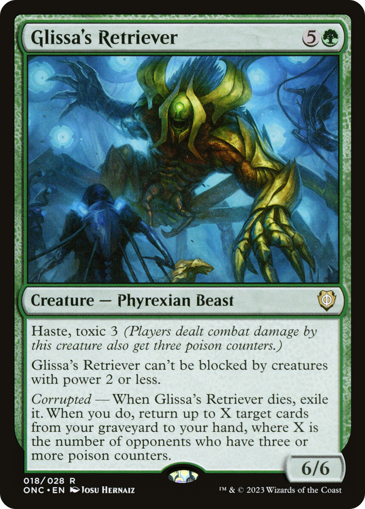 Glissa's Retriever [Phyrexia: All Will Be One Commander] | Webway Games