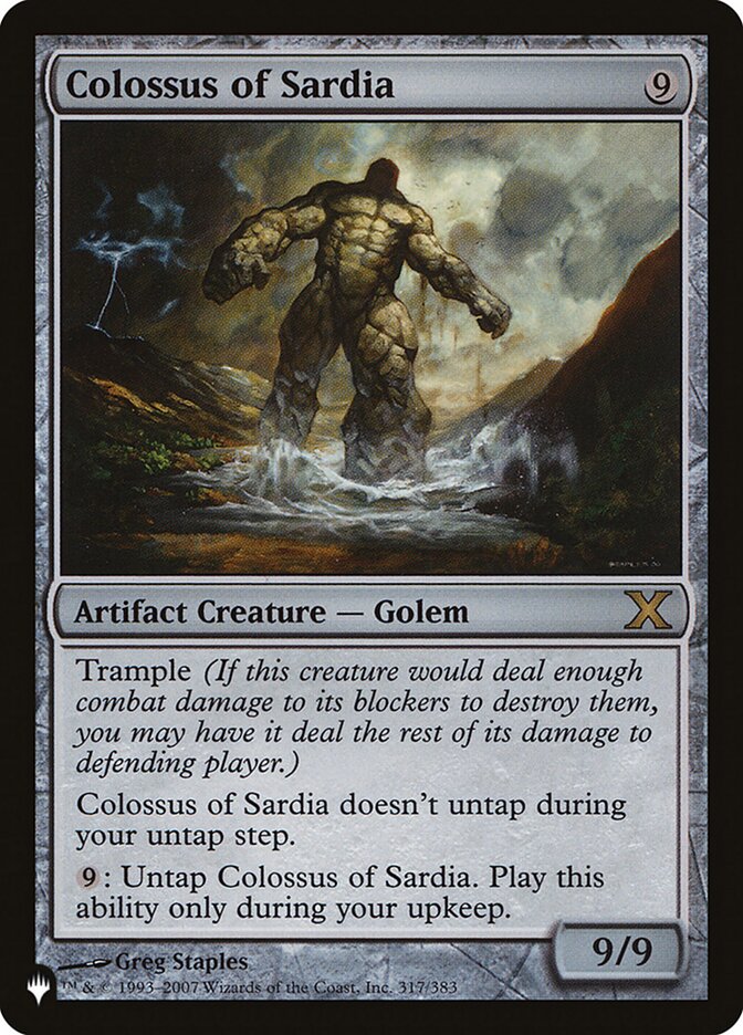 Colossus of Sardia [The List] | Webway Games