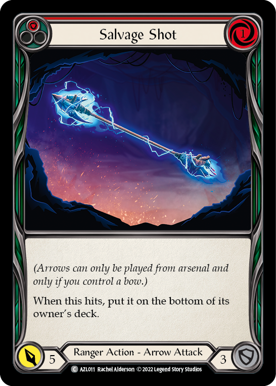 Salvage Shot (Red) [AZL011] (Outsiders Azalea Blitz Deck) | Webway Games