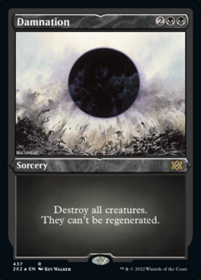 Damnation (Foil Etched) [Double Masters 2022] | Webway Games