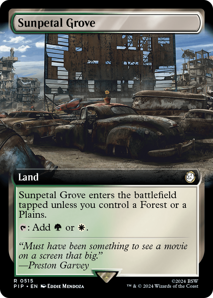 Sunpetal Grove (Extended Art) [Fallout] | Webway Games
