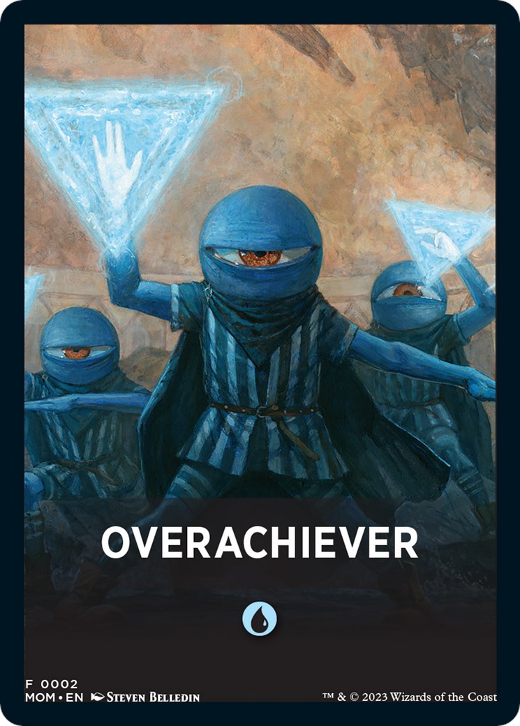 Overachiever Theme Card [March of the Machine Tokens] | Webway Games