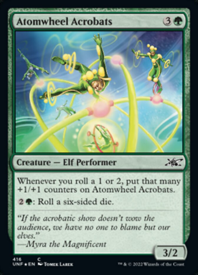 Atomwheel Acrobats (Galaxy Foil) [Unfinity] | Webway Games