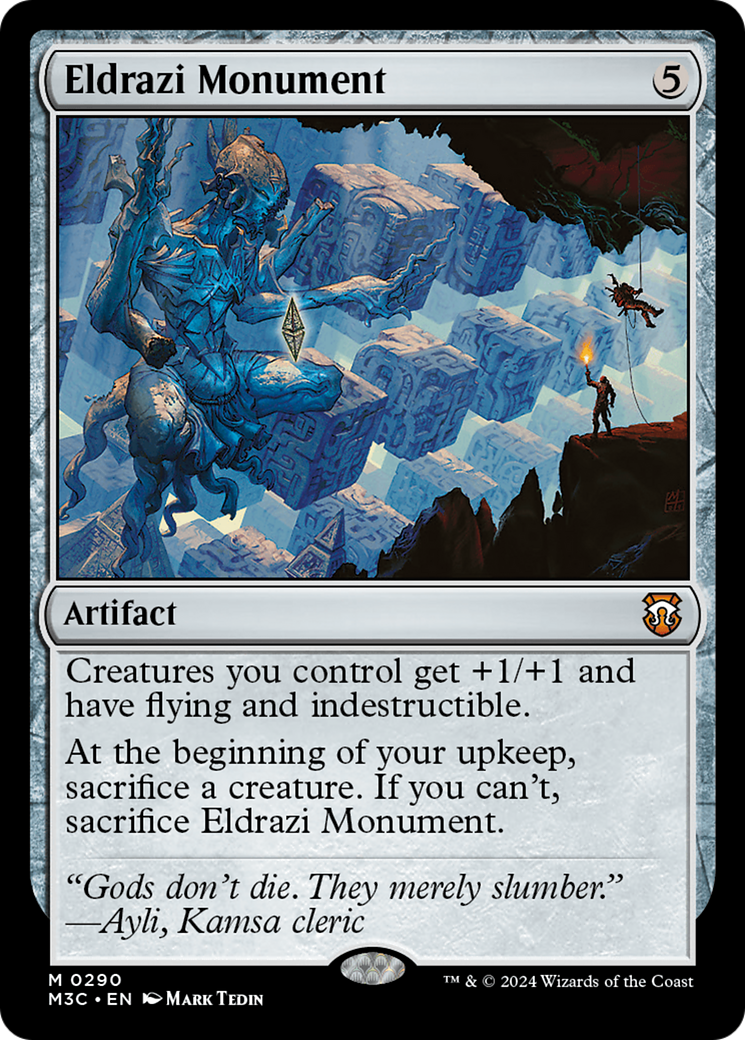 Eldrazi Monument (Ripple Foil) [Modern Horizons 3 Commander] | Webway Games