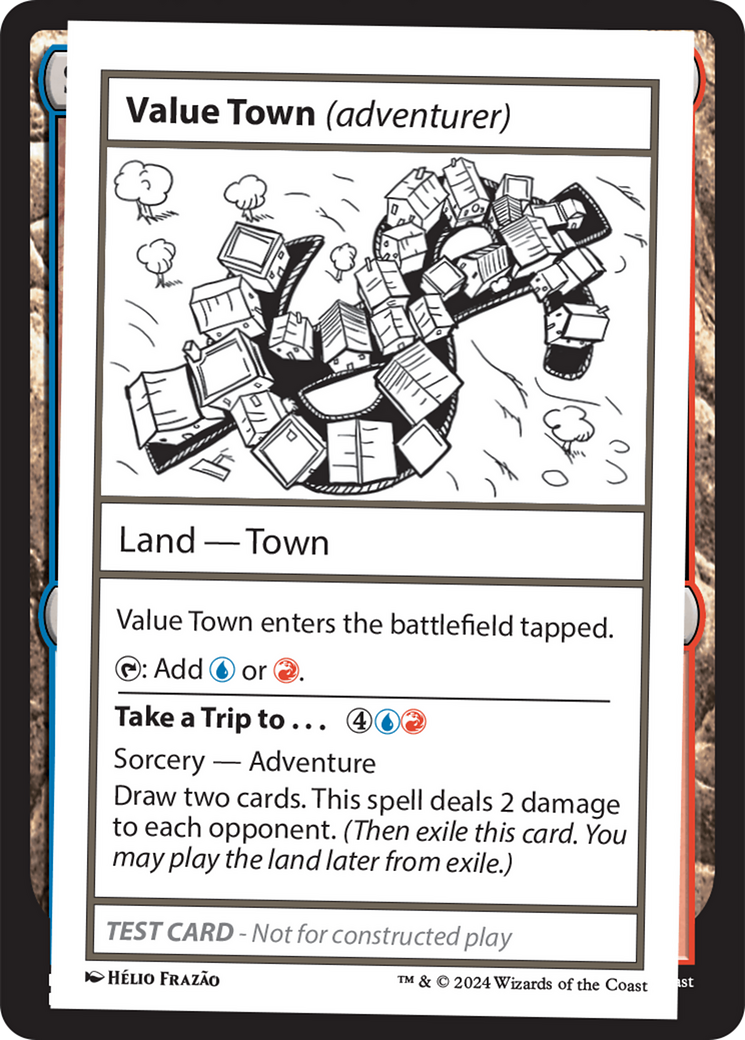 Value Town (adventurer) [Mystery Booster 2 Playtest Cards] | Webway Games