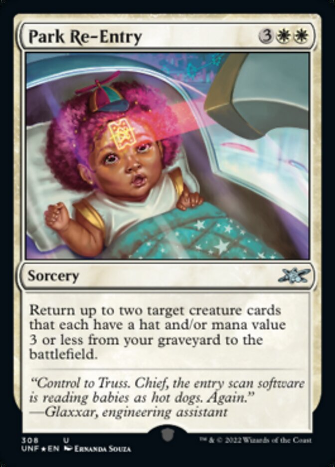 Park Re-Entry (Galaxy Foil) [Unfinity] | Webway Games