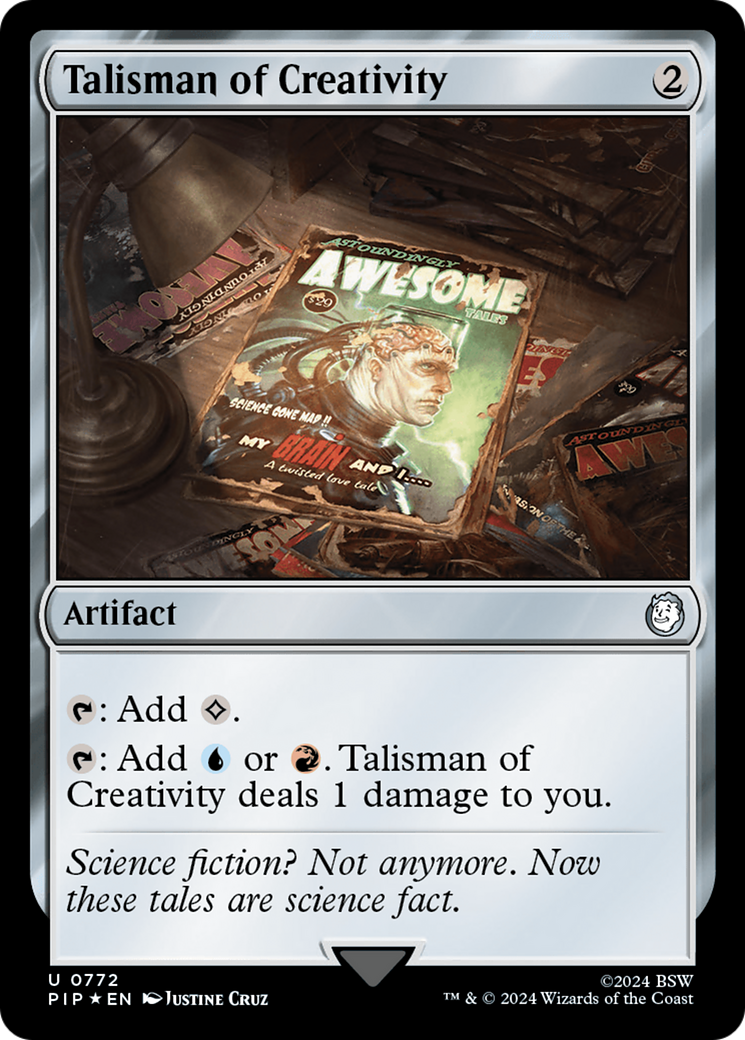 Talisman of Creativity (Surge Foil) [Fallout] | Webway Games
