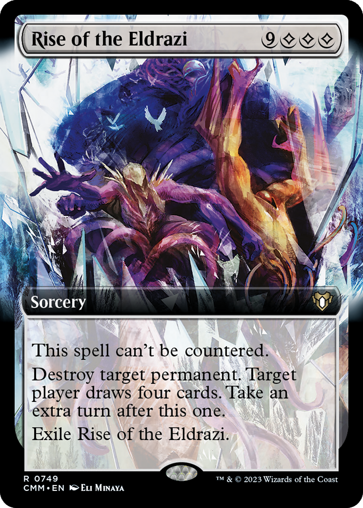 Rise of the Eldrazi (Extended Art) [Commander Masters] | Webway Games