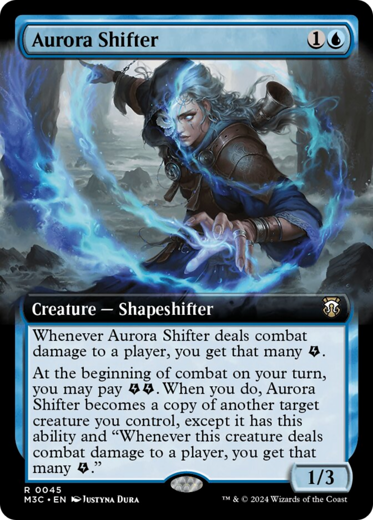 Aurora Shifter (Extended Art) (Ripple Foil) [Modern Horizons 3 Commander] | Webway Games