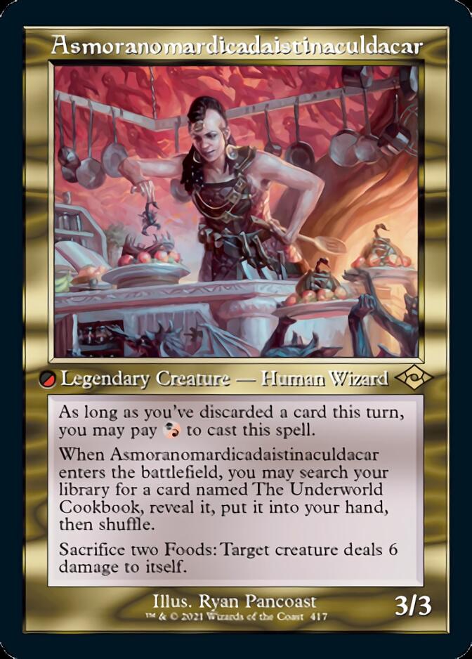 Asmoranomardicadaistinaculdacar (Retro Foil Etched) [Modern Horizons 2] | Webway Games