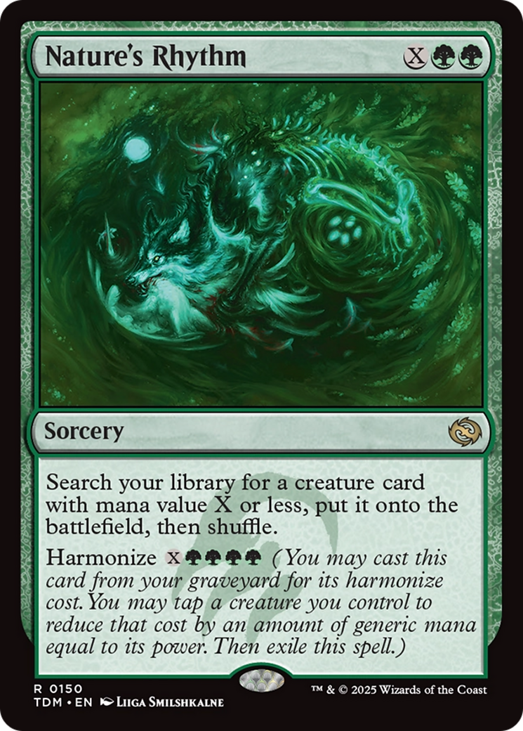 Nature's Rhythm [Tarkir: Dragonstorm] | Webway Games