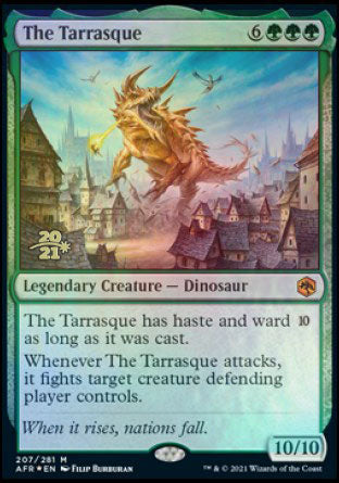 The Tarrasque [Dungeons & Dragons: Adventures in the Forgotten Realms Prerelease Promos] | Webway Games