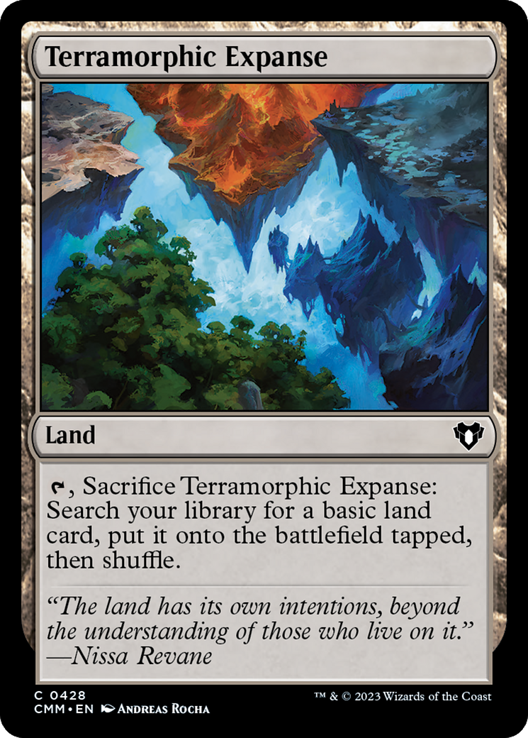 Terramorphic Expanse [Commander Masters] | Webway Games
