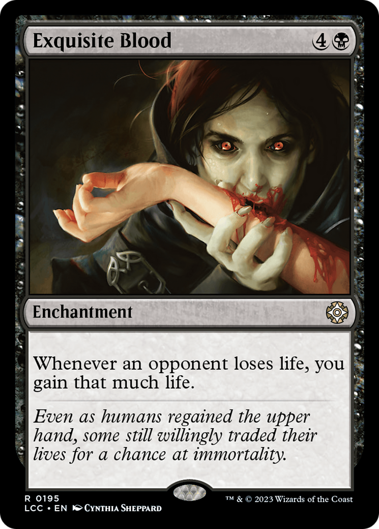 Exquisite Blood [The Lost Caverns of Ixalan Commander] | Webway Games