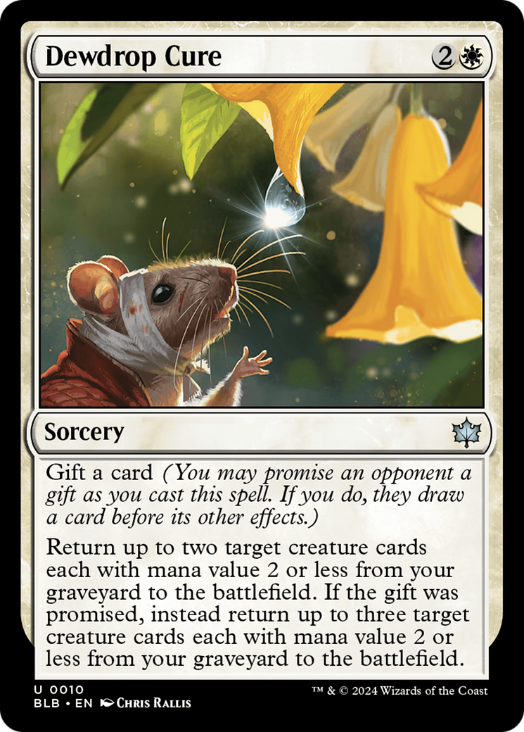 Dewdrop Cure [Bloomburrow] | Webway Games