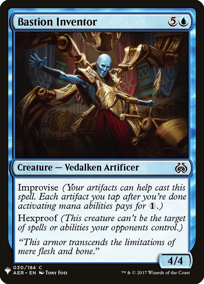 Bastion Inventor [Mystery Booster] | Webway Games