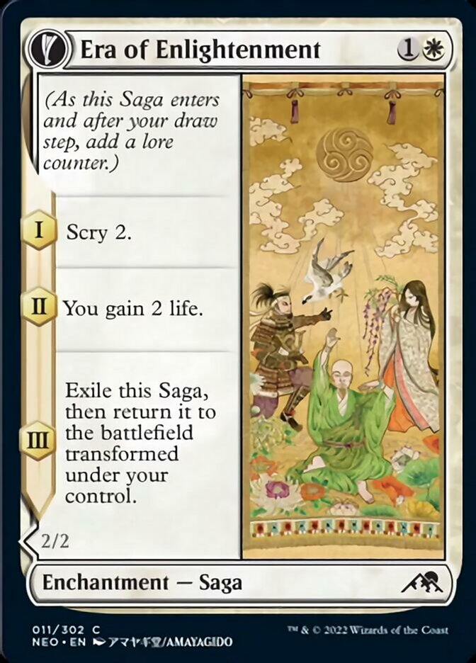 Era of Enlightenment // Hand of Enlightenment [Kamigawa: Neon Dynasty] | Webway Games