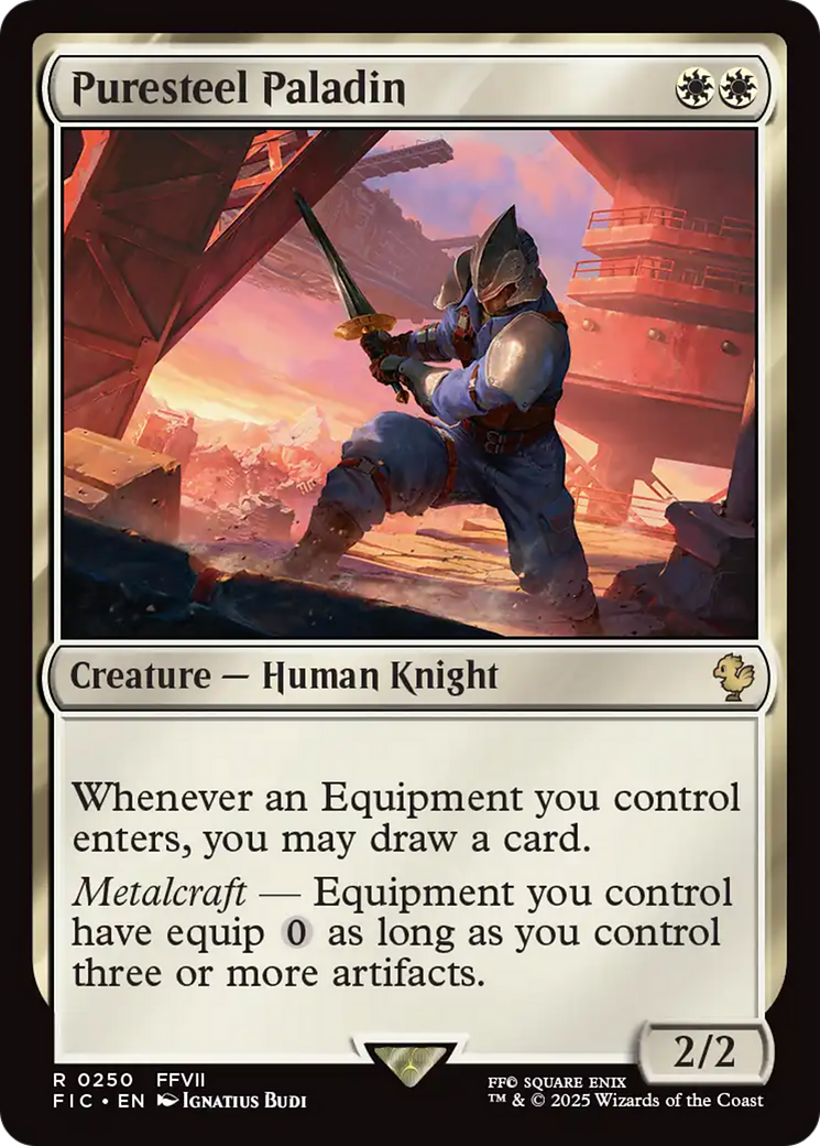 Puresteel Paladin [FINAL FANTASY Commander] | Webway Games