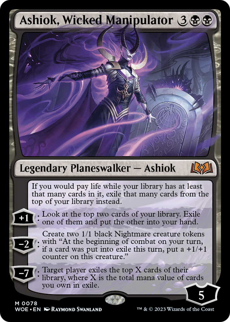 Ashiok, Wicked Manipulator [Wilds of Eldraine] | Webway Games