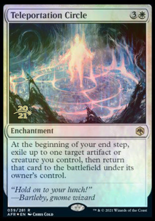 Teleportation Circle [Dungeons & Dragons: Adventures in the Forgotten Realms Prerelease Promos] | Webway Games