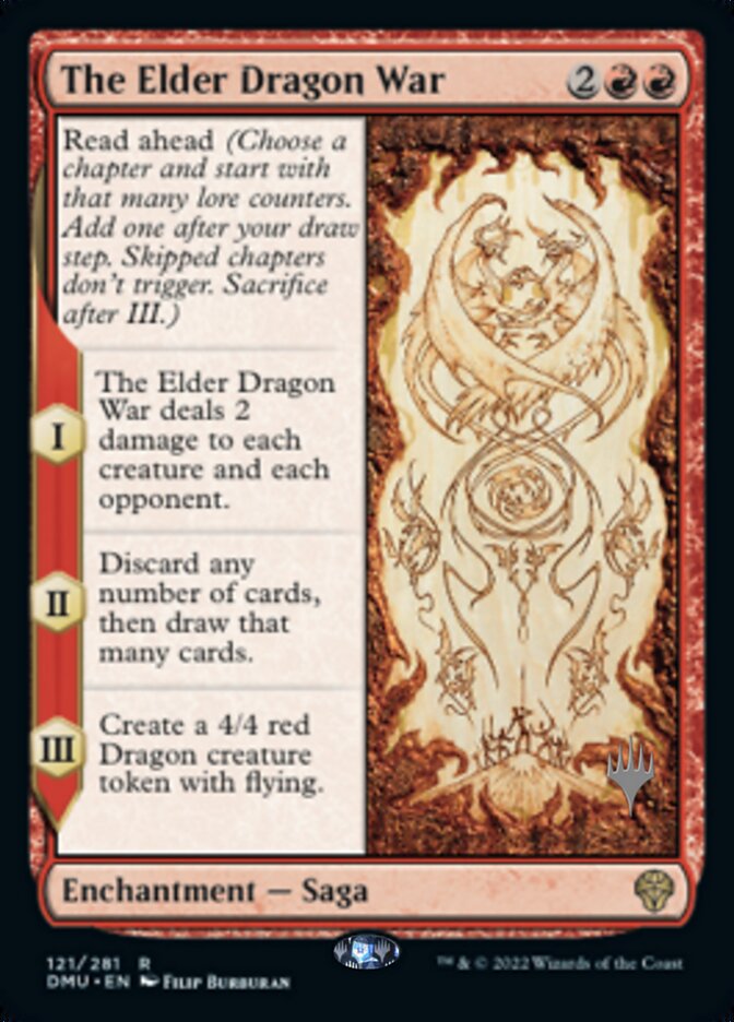 The Elder Dragon War (Promo Pack) [Dominaria United Promos] | Webway Games