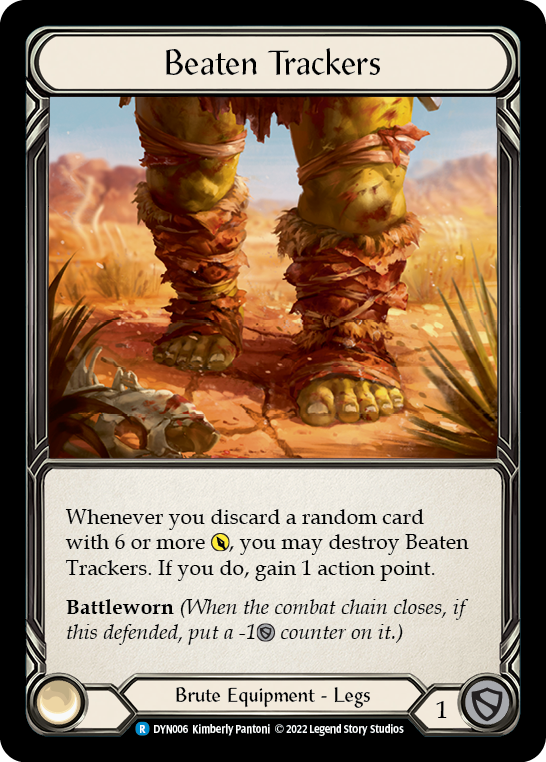 Beaten Trackers [DYN006] (Dynasty)  Cold Foil | Webway Games
