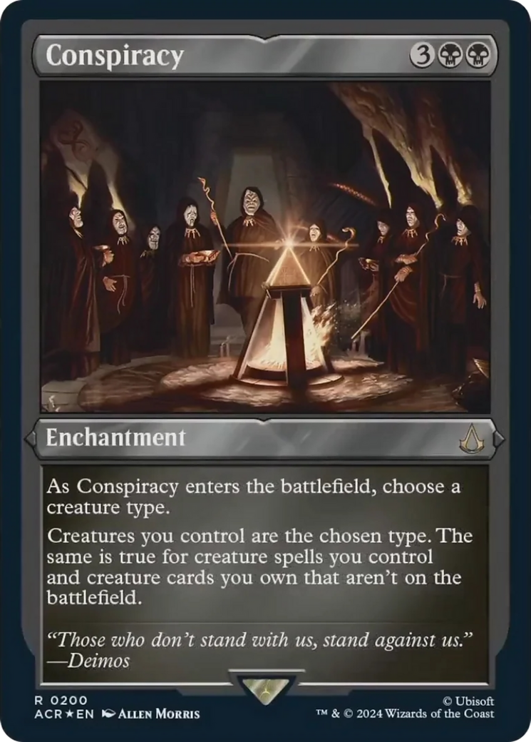 Conspiracy (Foil Etched) [Assassin's Creed] | Webway Games