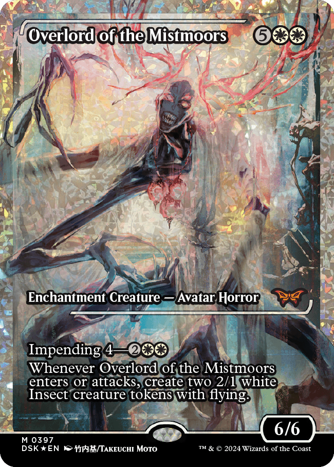 Overlord of the Mistmoors (Japan Showcase Fracture Foil) [Duskmourn: House of Horror] | Webway Games