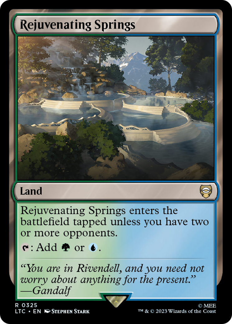 Rejuvenating Springs [The Lord of the Rings: Tales of Middle-Earth Commander] | Webway Games