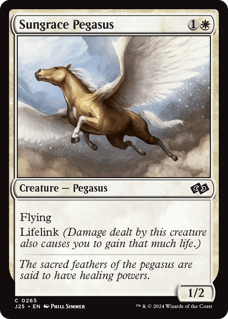 Sungrace Pegasus [Foundations Jumpstart] | Webway Games
