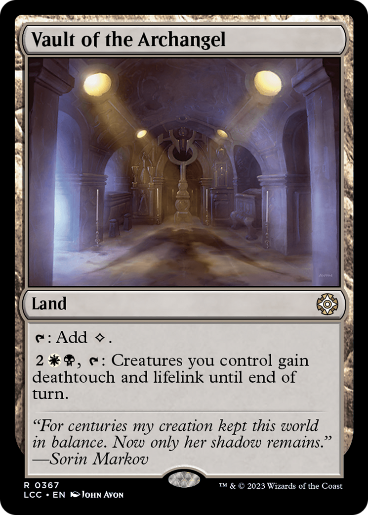 Vault of the Archangel [The Lost Caverns of Ixalan Commander] | Webway Games