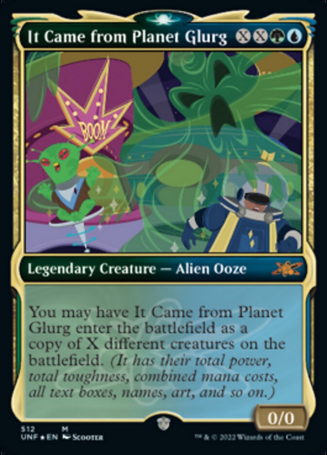 It Came from Planet Glurg (Showcase) (Galaxy Foil) [Unfinity] | Webway Games