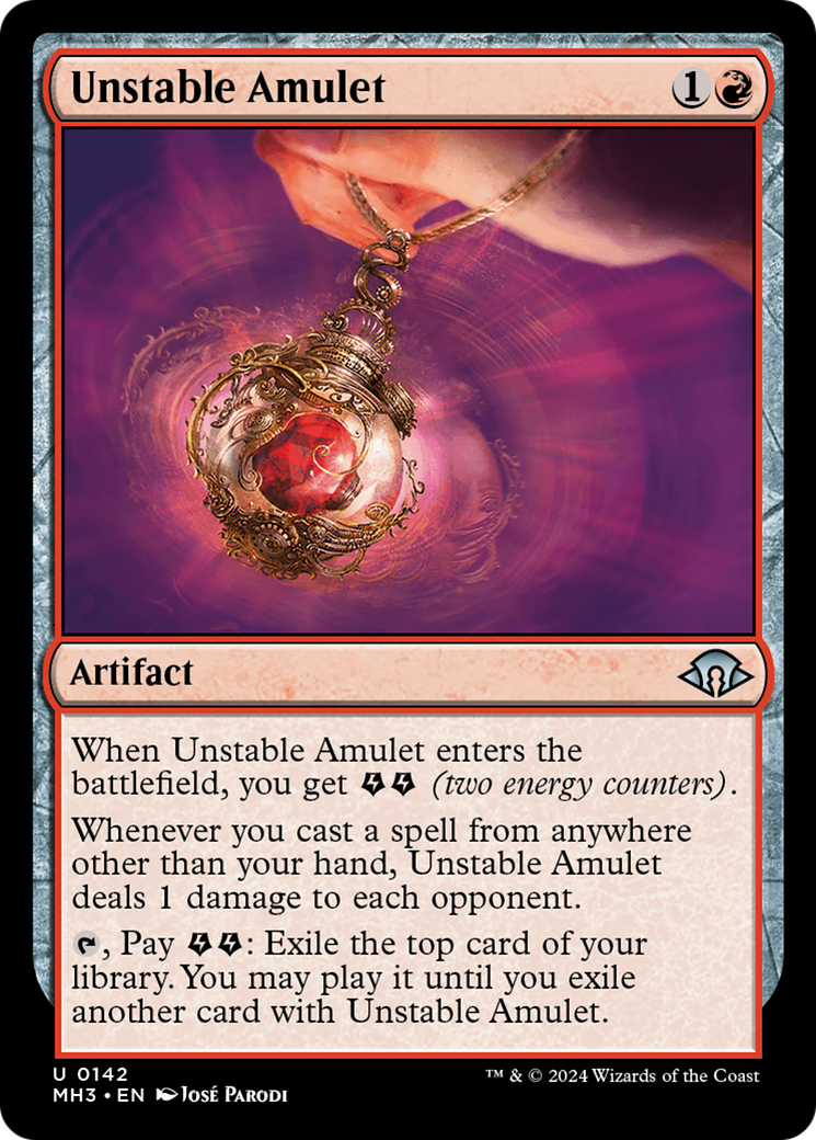 Unstable Amulet [Modern Horizons 3] | Webway Games