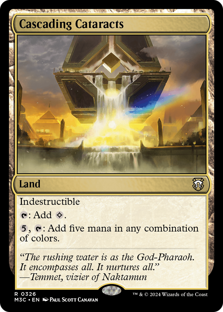 Cascading Cataracts (Ripple Foil) [Modern Horizons 3 Commander] | Webway Games