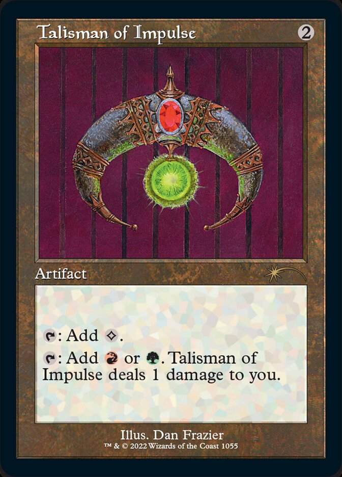 Talisman of Impulse (Foil Etched) [Secret Lair Drop Series] | Webway Games