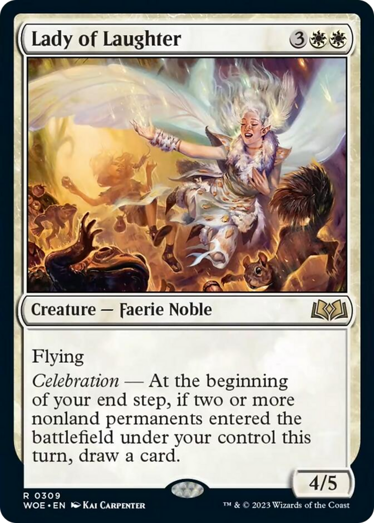 Lady of Laughter [Wilds of Eldraine] | Webway Games