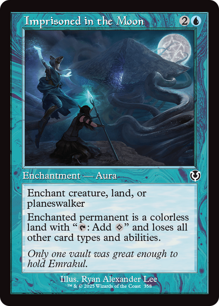 Imprisoned in the Moon (Retro Frame) [Innistrad Remastered] | Webway Games