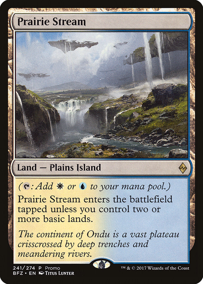 Prairie Stream (Promo) [Standard Showdown Promos] | Webway Games