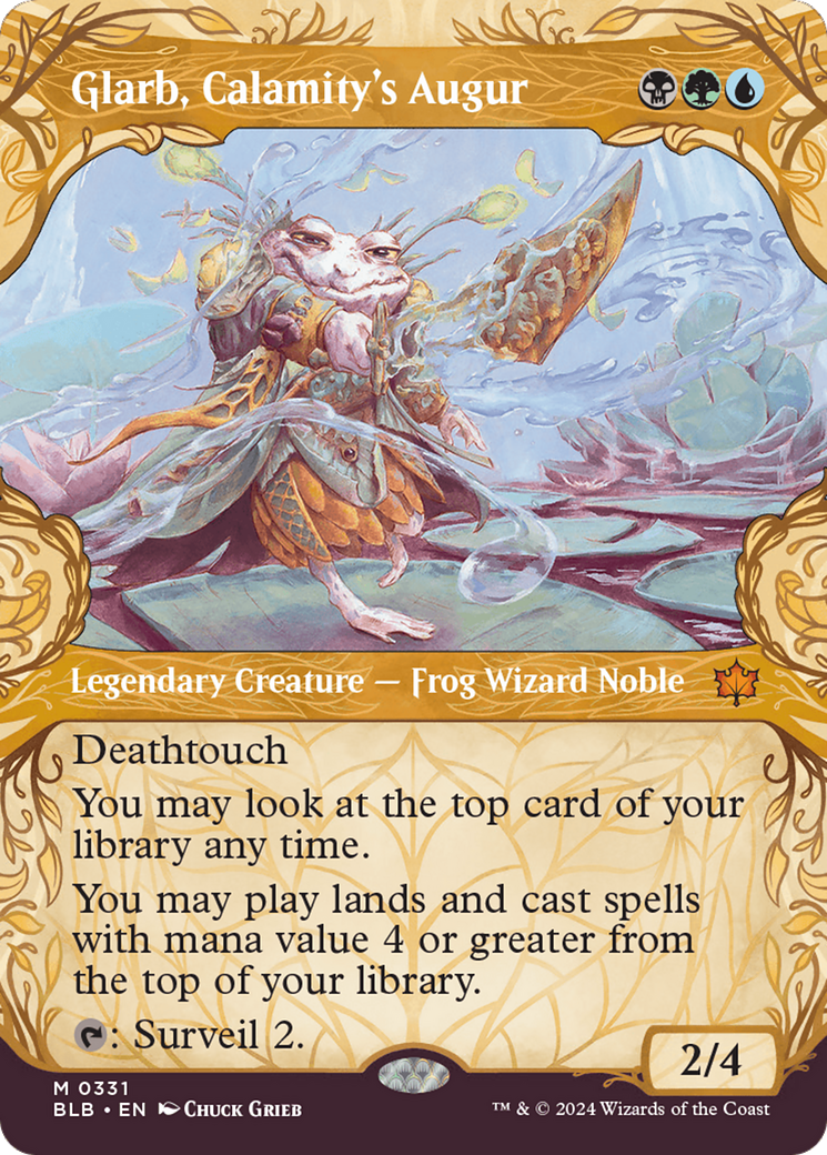 Glarb, Calamity's Augur (Showcase) [Bloomburrow] | Webway Games