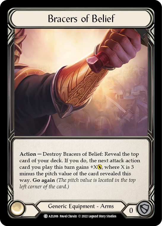 Bracers of Belief [AZL006] (Outsiders Azalea Blitz Deck) | Webway Games