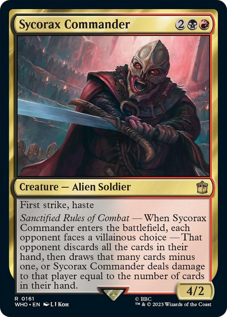 Sycorax Commander [Doctor Who] | Webway Games