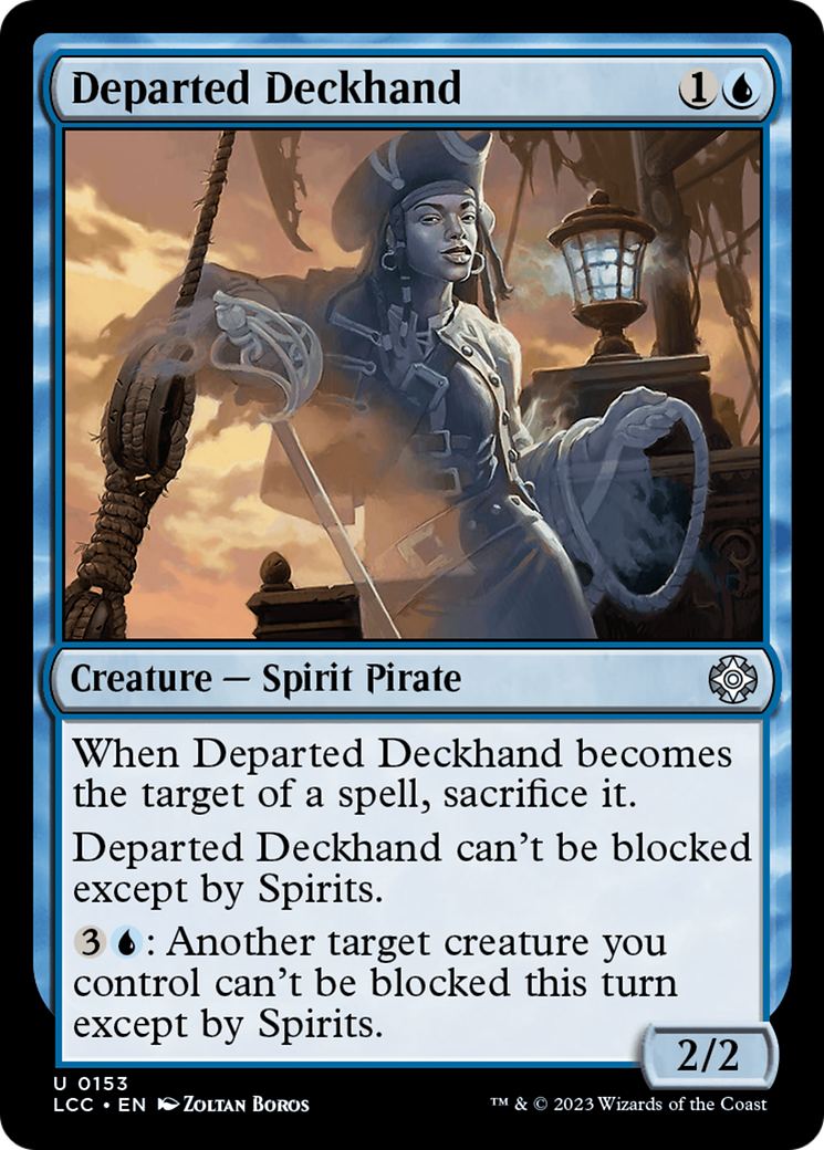 Departed Deckhand [The Lost Caverns of Ixalan Commander] | Webway Games
