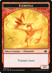 Soldier (004) // Elemental (009) Double-Sided Token [Modern Horizons Tokens] | Webway Games