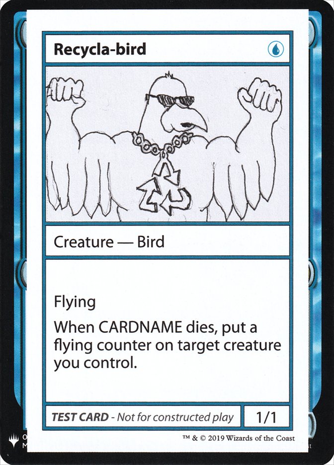 Recycla-bird [Mystery Booster Playtest Cards] | Webway Games